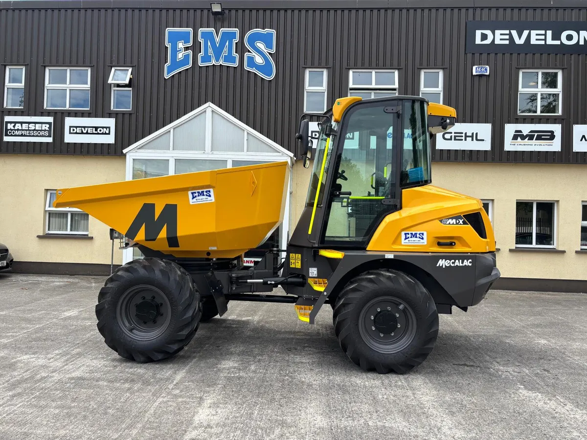 New MECALAC 6MDXH - 6 Ton Swivel Cab Dumper - Image 2