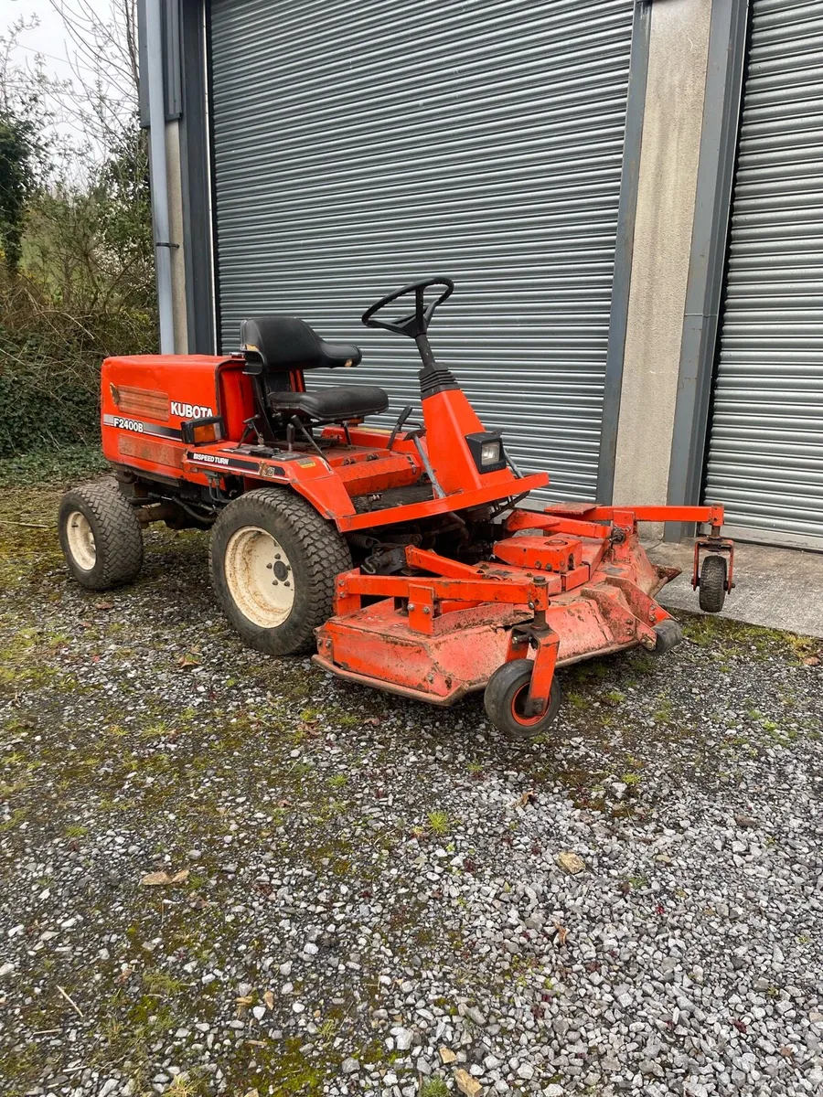 Kubota Outfront mower - Image 1