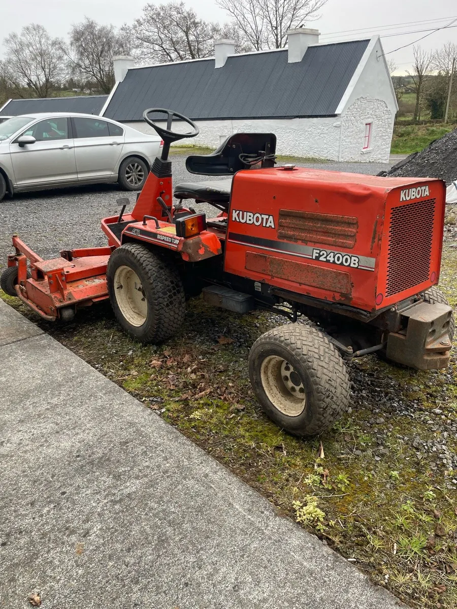 Kubota Outfront mower - Image 3