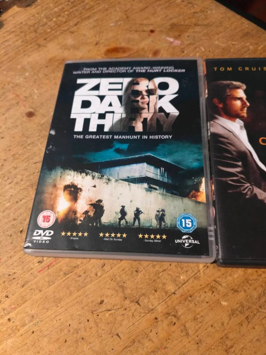 Dvds, Zero Dark Thirty, collateral. Great conditio - Image 3