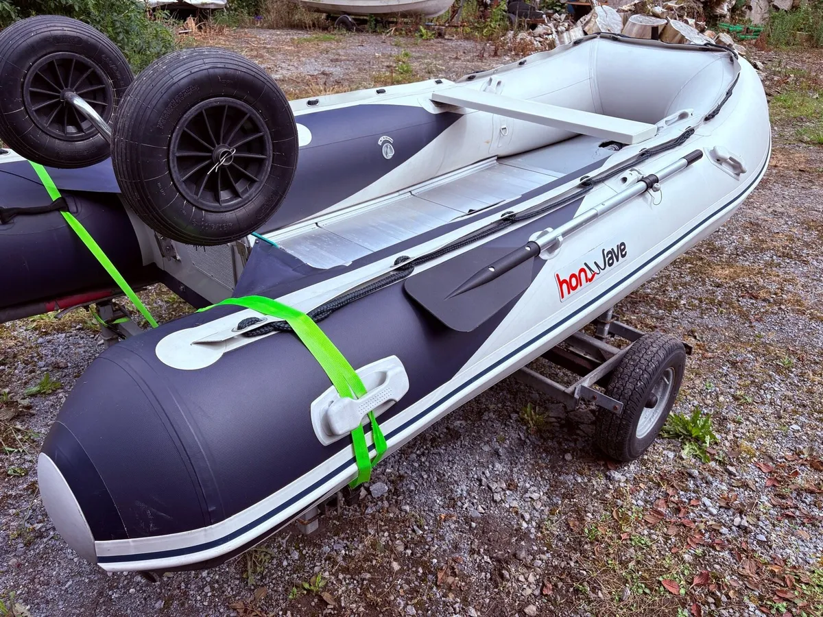 Honwave 350, outboard,trailer and extras - Image 3