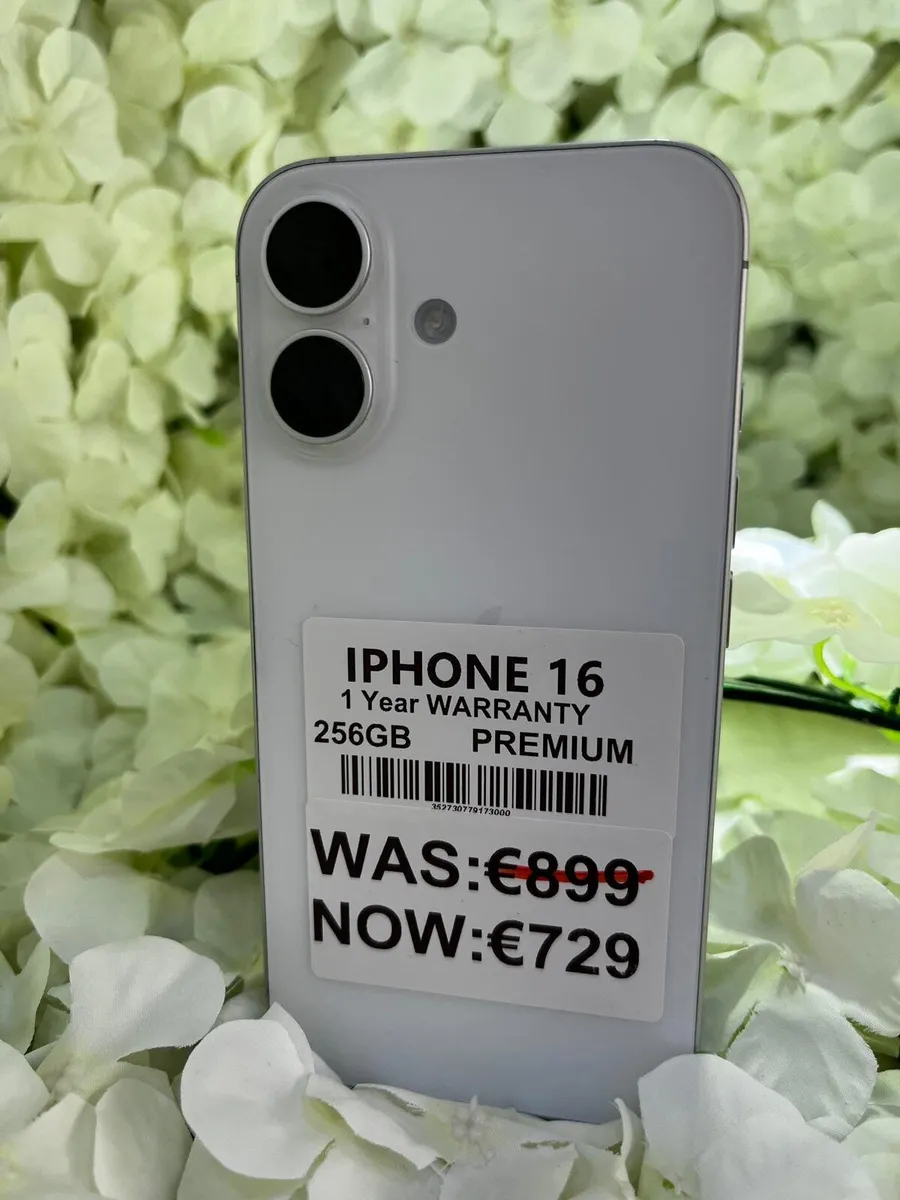 IPHONE 16 256GB premium 1 year warranty