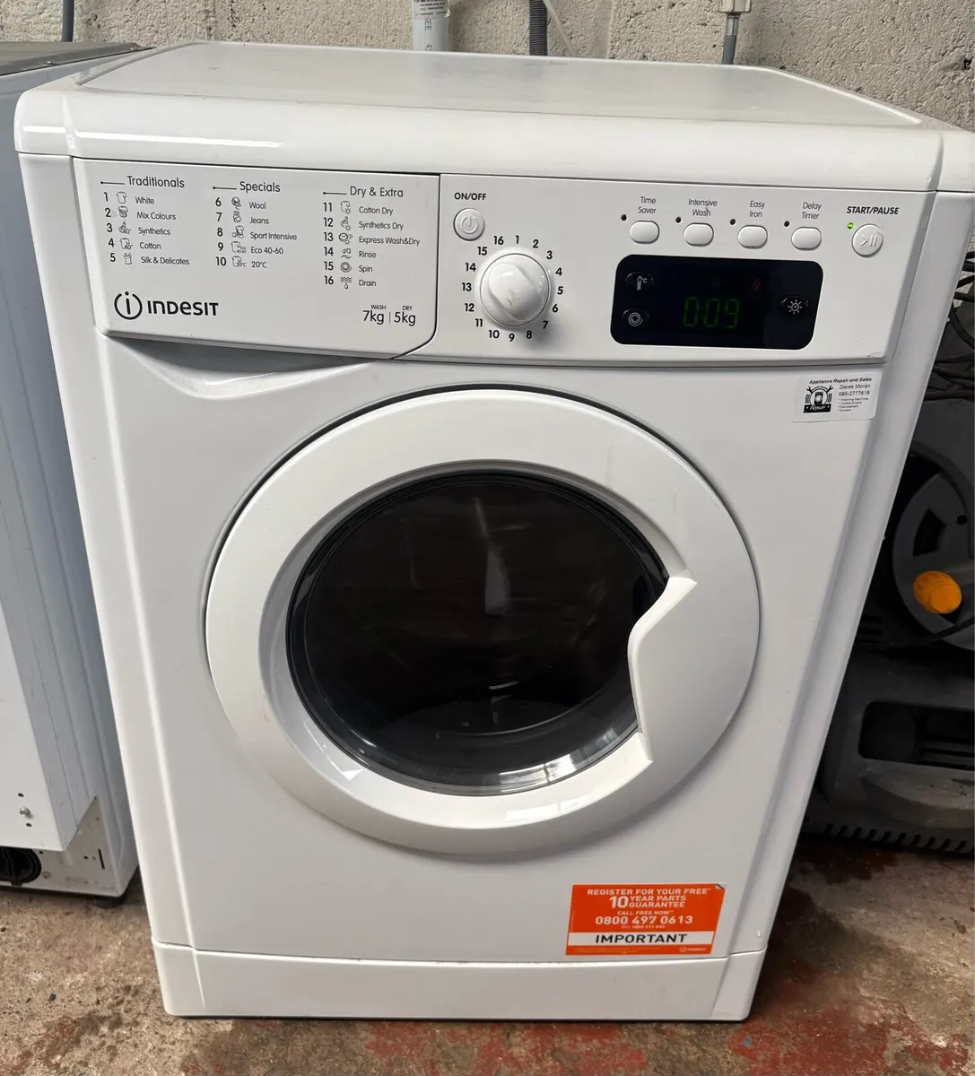 Indesit Washer Dryer - 7kg Drum
