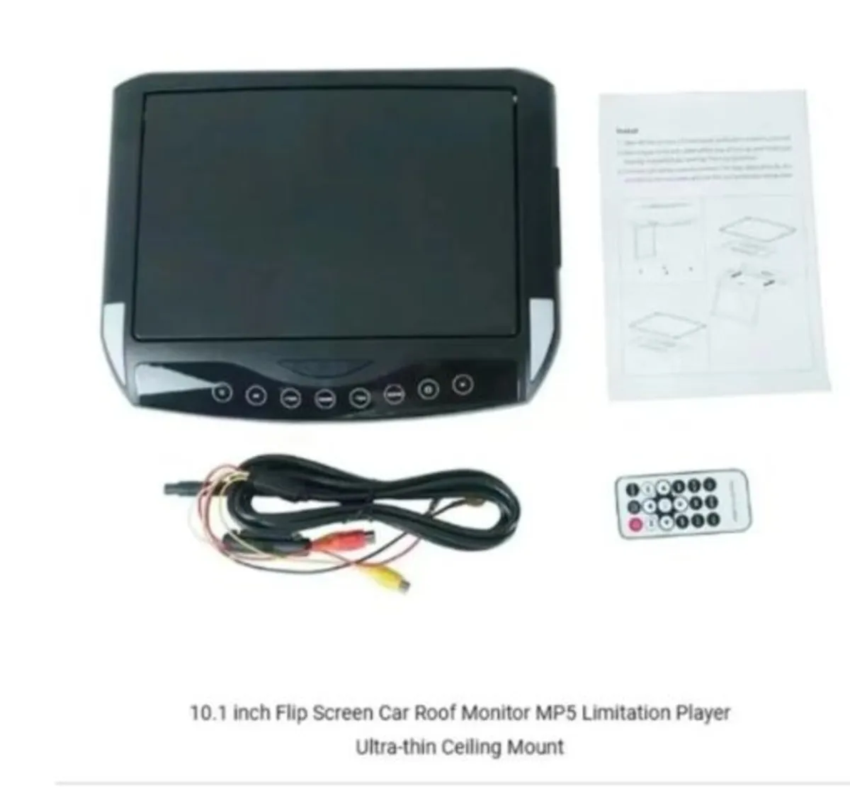 10.1-inch Flip Screen Car Roof Monitor MP5 - Image 4