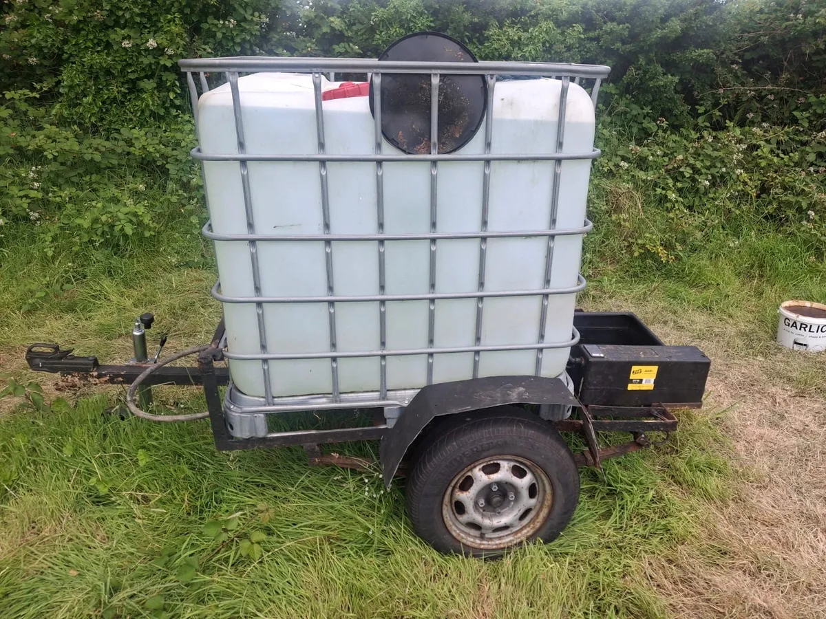 Mobile water tank trailer - Image 2