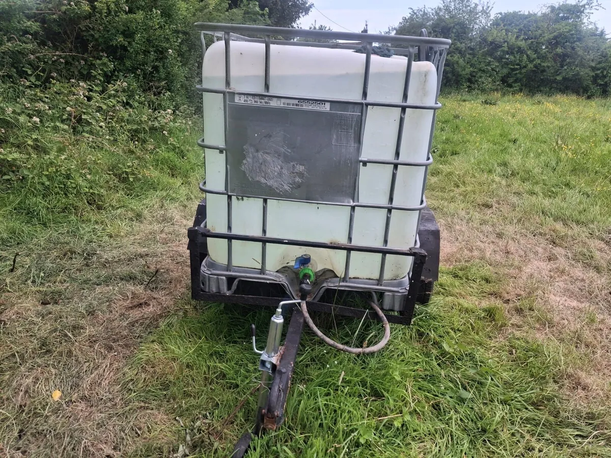 Mobile water tank trailer - Image 3
