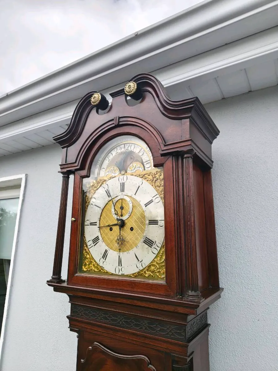 Longcase grandfather clock 1760 - Image 1