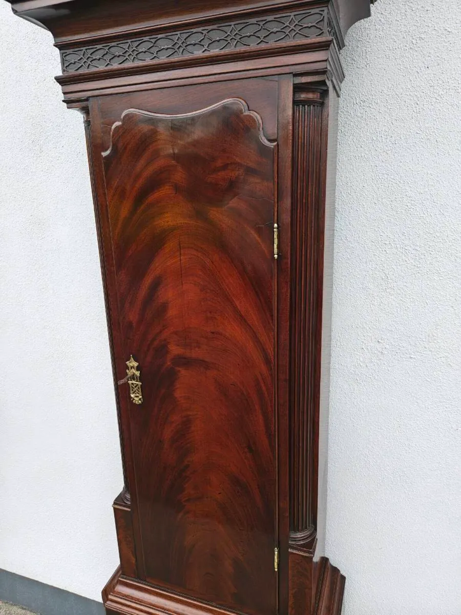 Longcase grandfather clock 1760 - Image 3