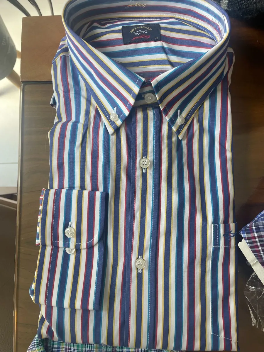 *NEW* Paul & Shark Yachting Mens Shirt Size 45