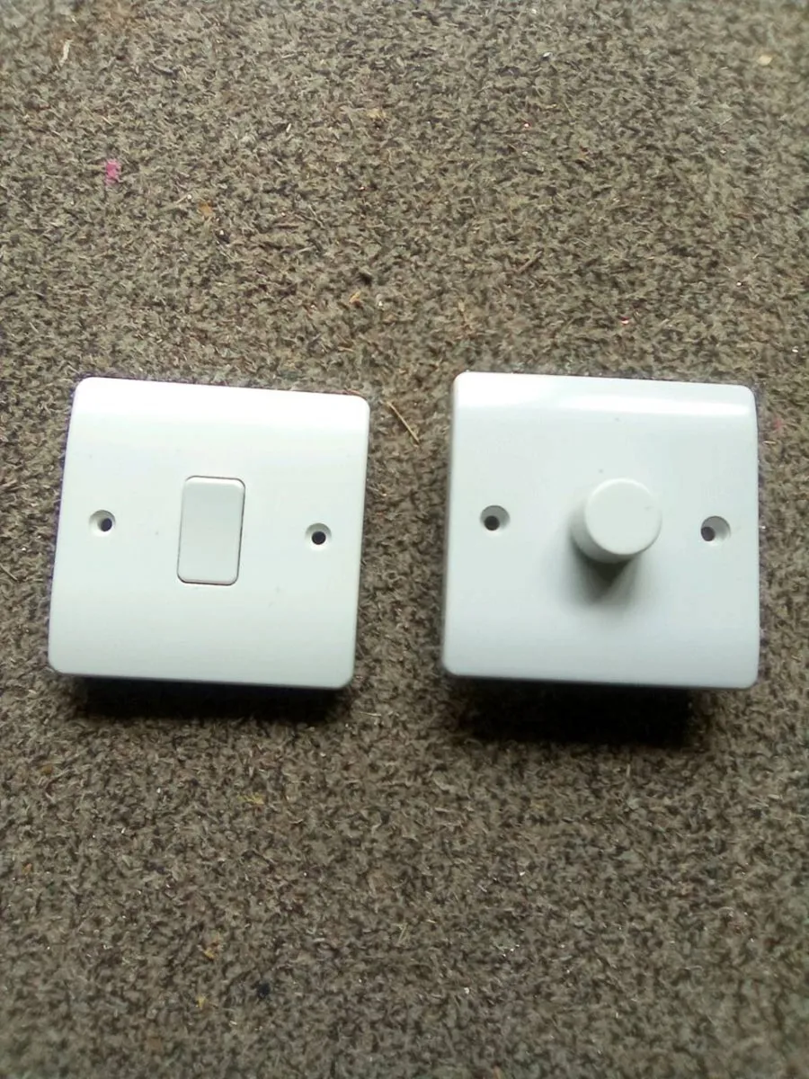 LIGHT. SWITCH.  AND. DIMMER. SWITCH. - Image 2