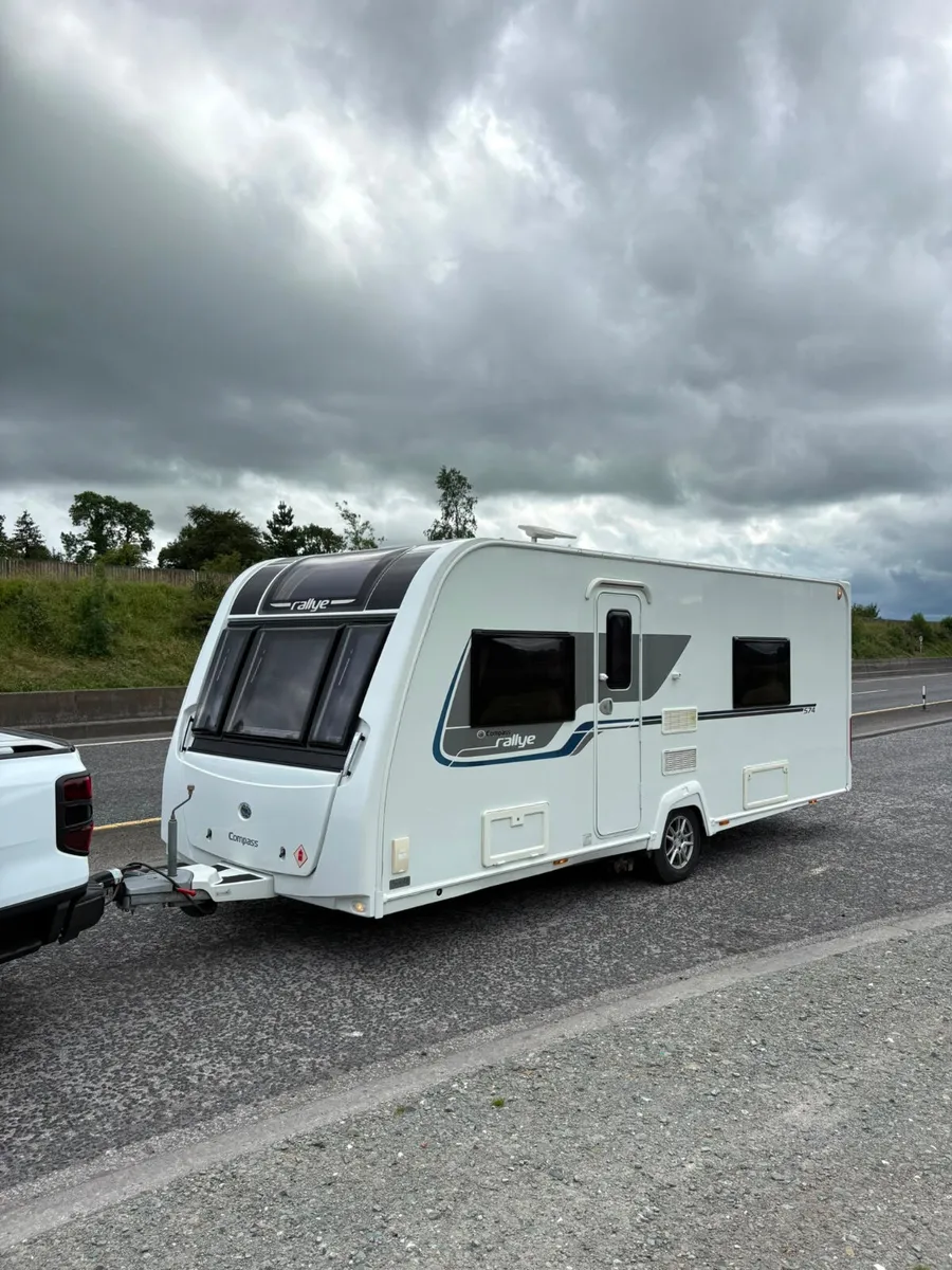 Compass Rallye 4 berth single bed caravan - Image 1