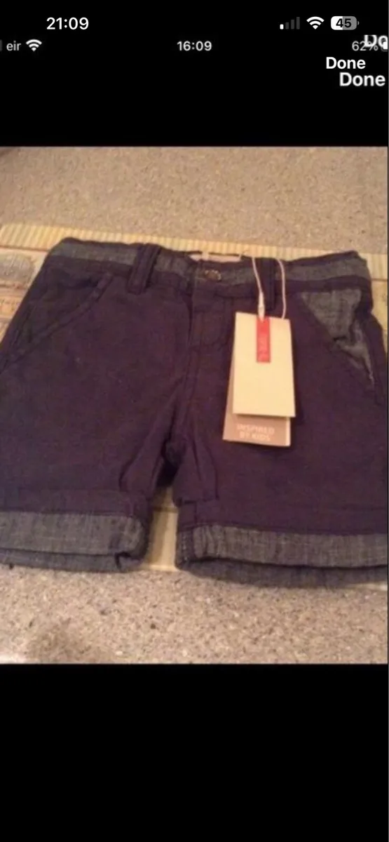 Boys BNWT shorts 9/12 mths €4 - Image 4