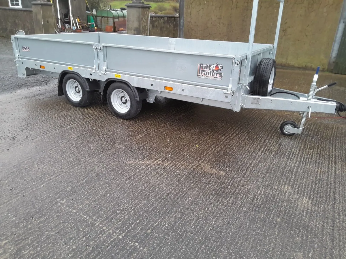 **  Tuffmac ** 12' by 6'6" Dropside Trailer - Image 1