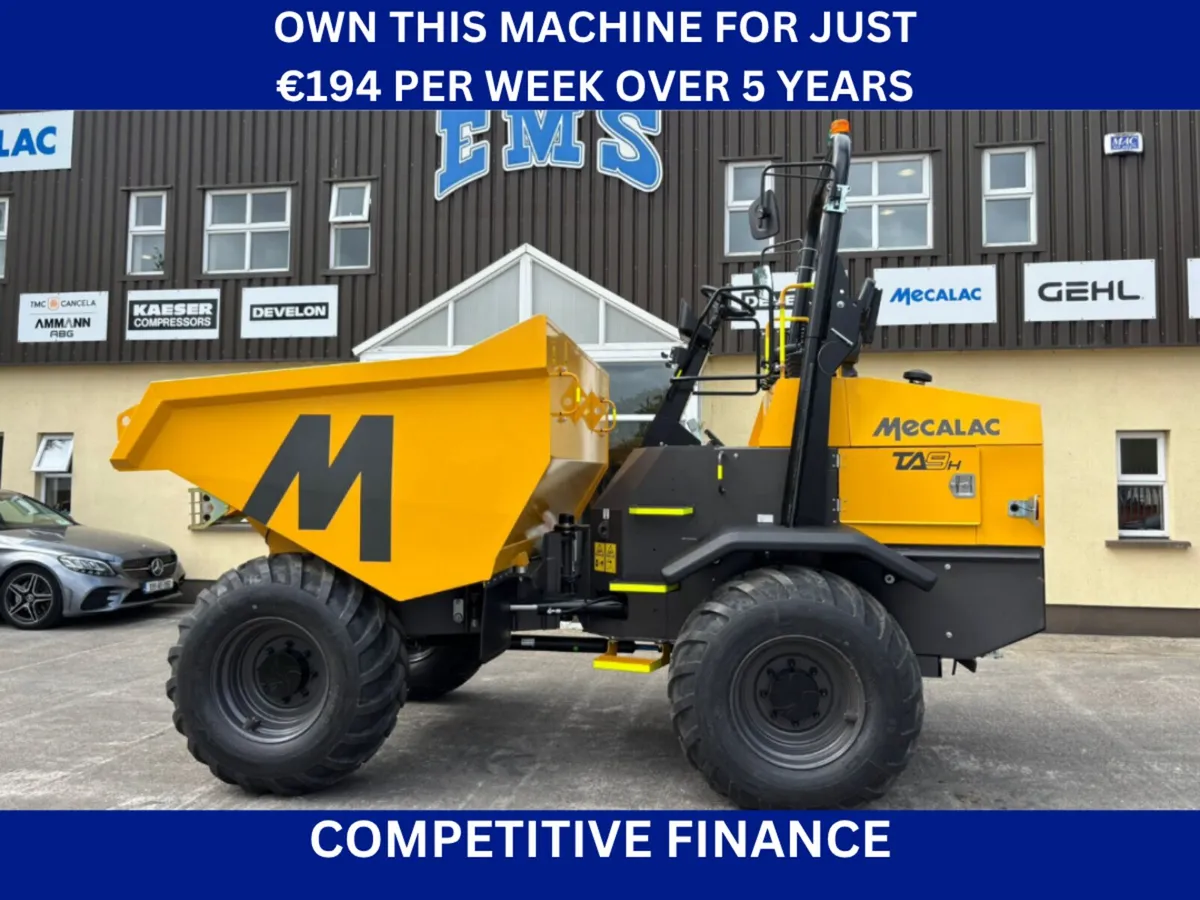 Mecalac TA9 Straight Skip Dumper - Image 1