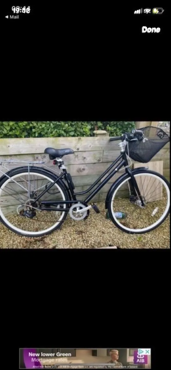 Ladies Black Bike - Image 1