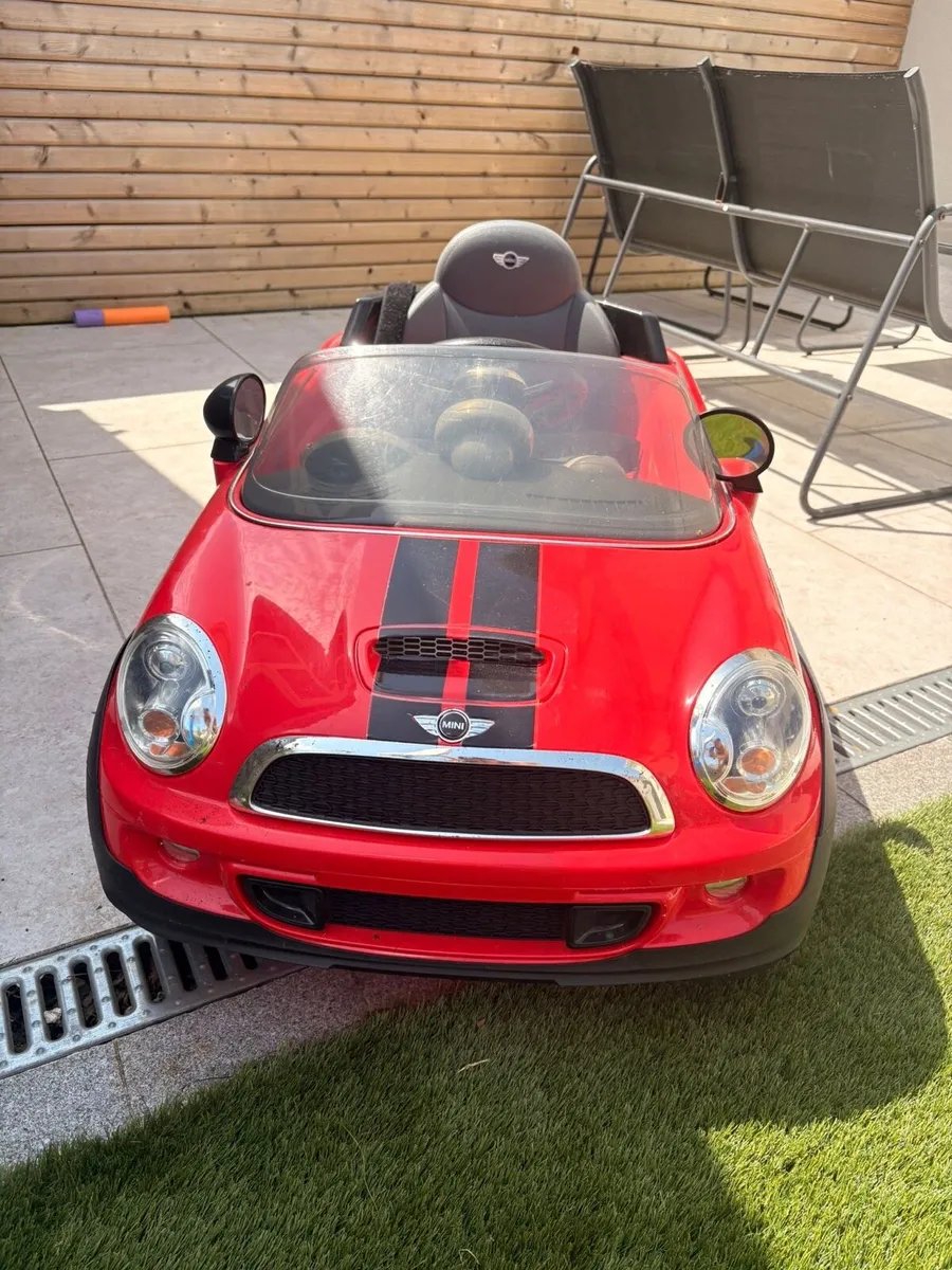 Mini Cooper S Electric Ride-on Car with Remote - Image 1