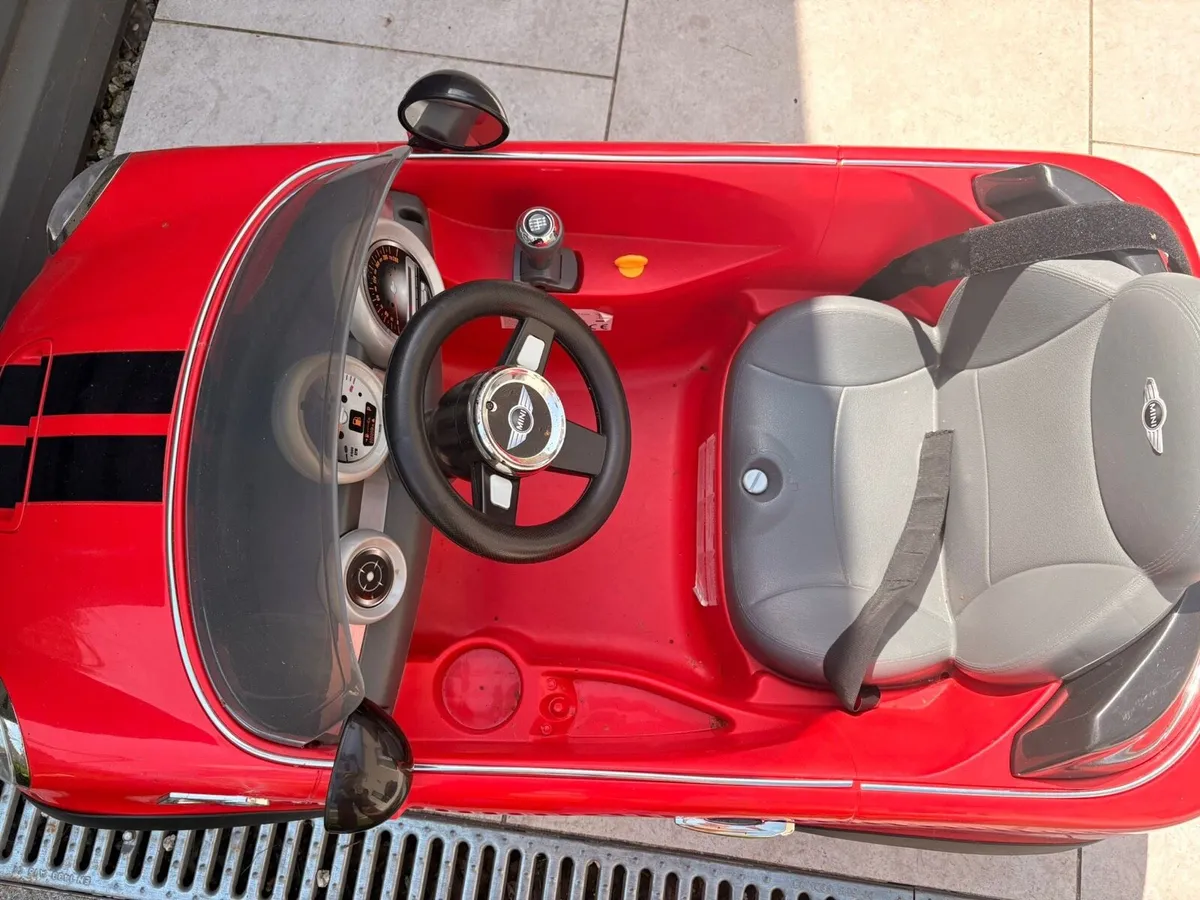 Mini Cooper S Electric Ride-on Car with Remote - Image 3