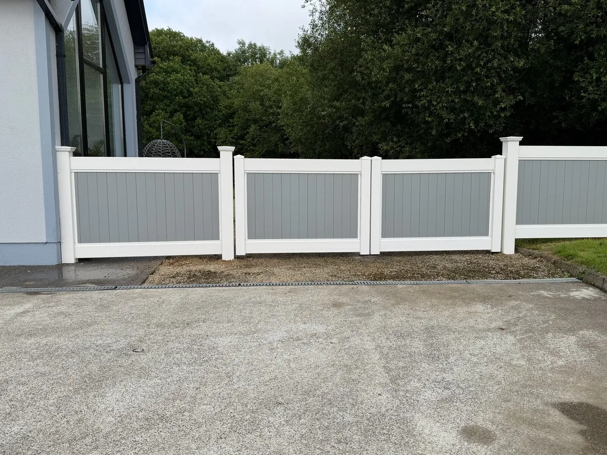 PVC No maintenance fencing - Image 2