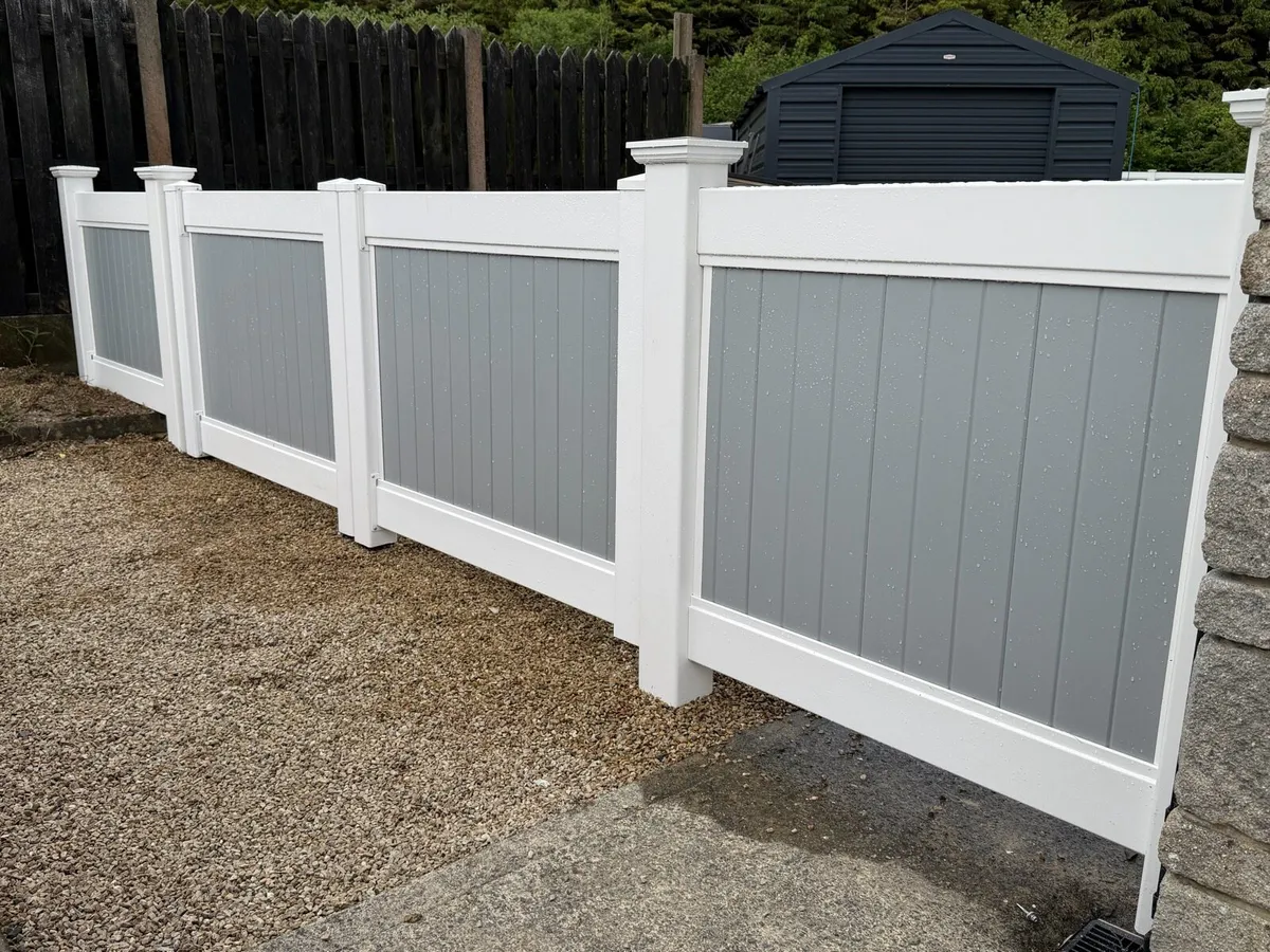 PVC No maintenance fencing - Image 3