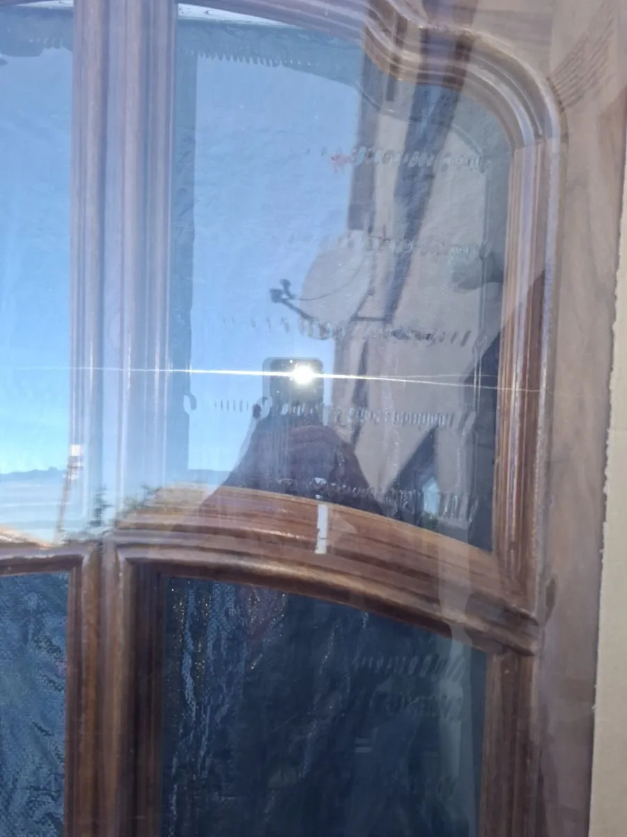 Wooden solid walnut door. - Image 2