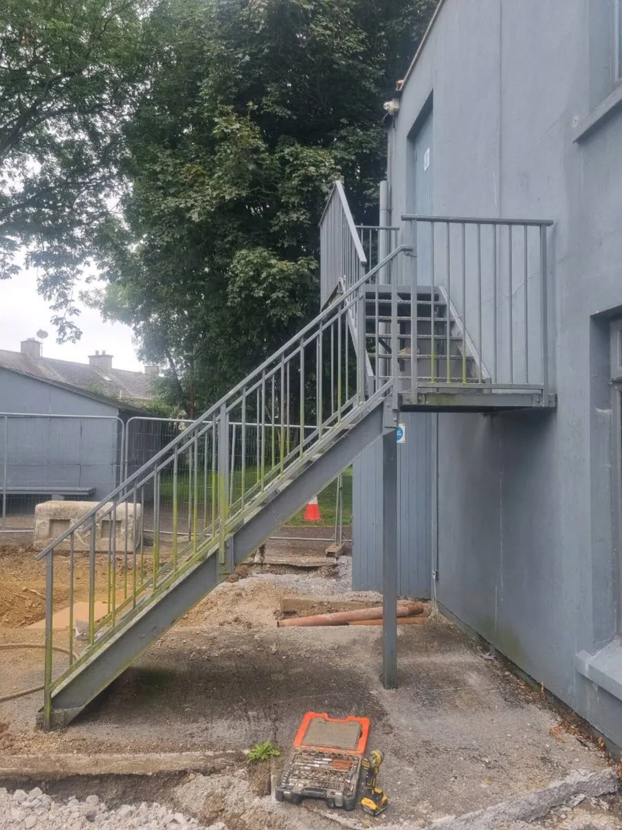 Steel Stairs Fire Escape - Image 1