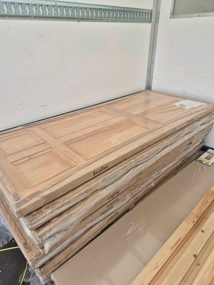 10 x Solid Oak Internal Doors BRAND NEW - Image 2