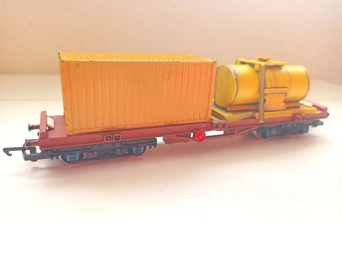 MODEL  RAILWAY  IRISH  SPERRY  CONTAINER  WAGON - Image 4
