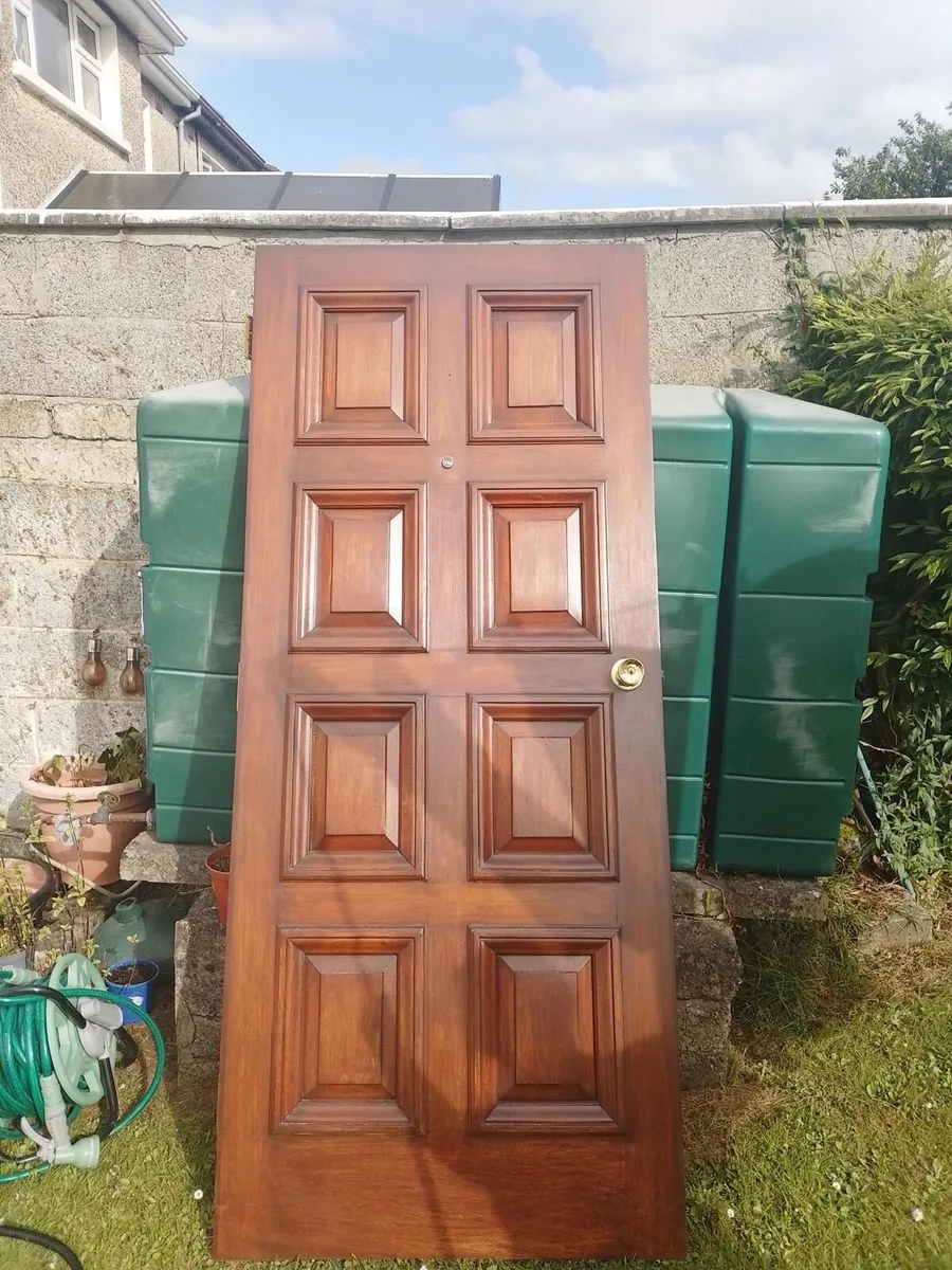 Solid Teak Front Door - Image 2