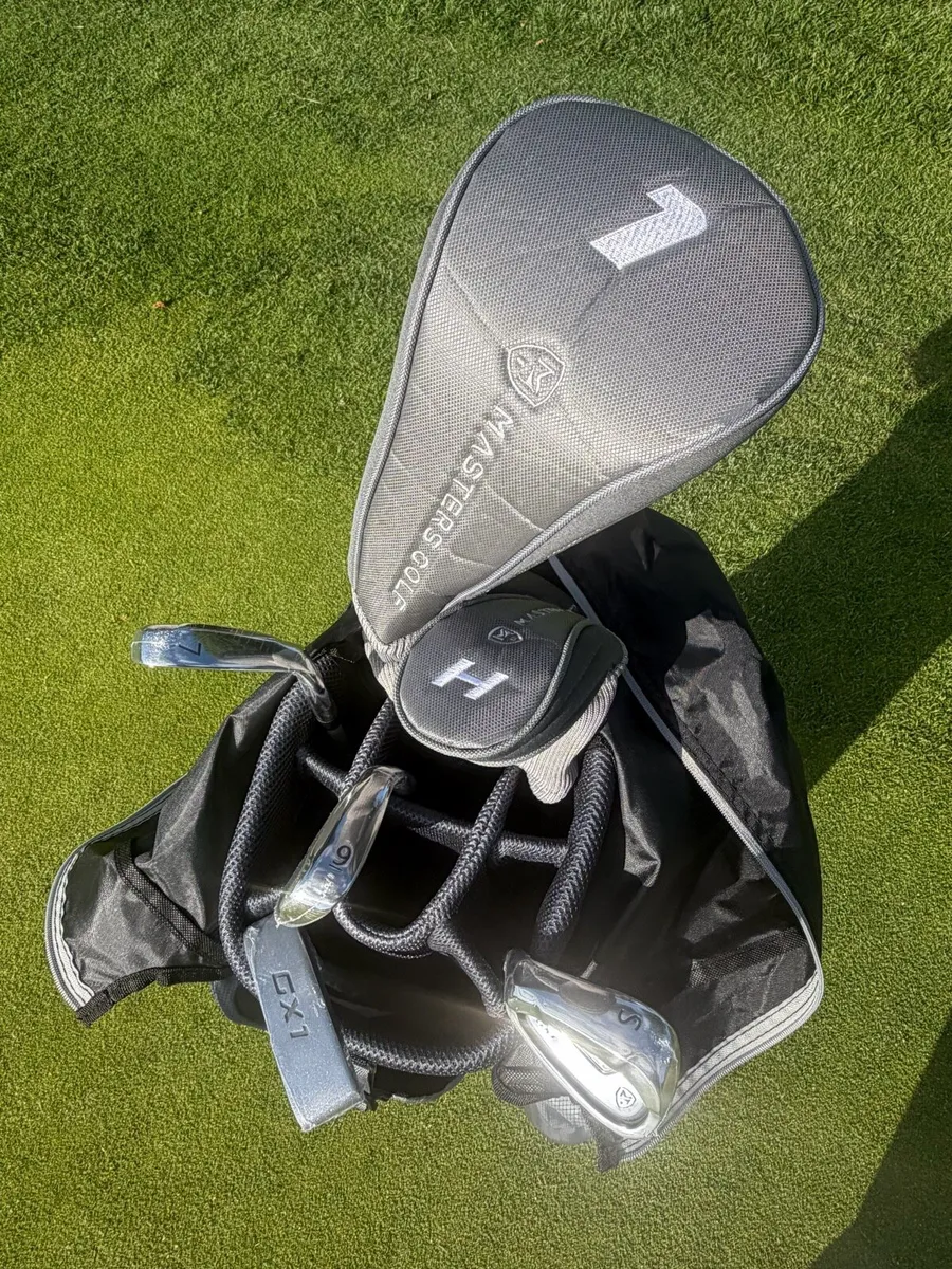 New Ladies Lefthanded  Masters GX1 starter 1/2 set - Image 2