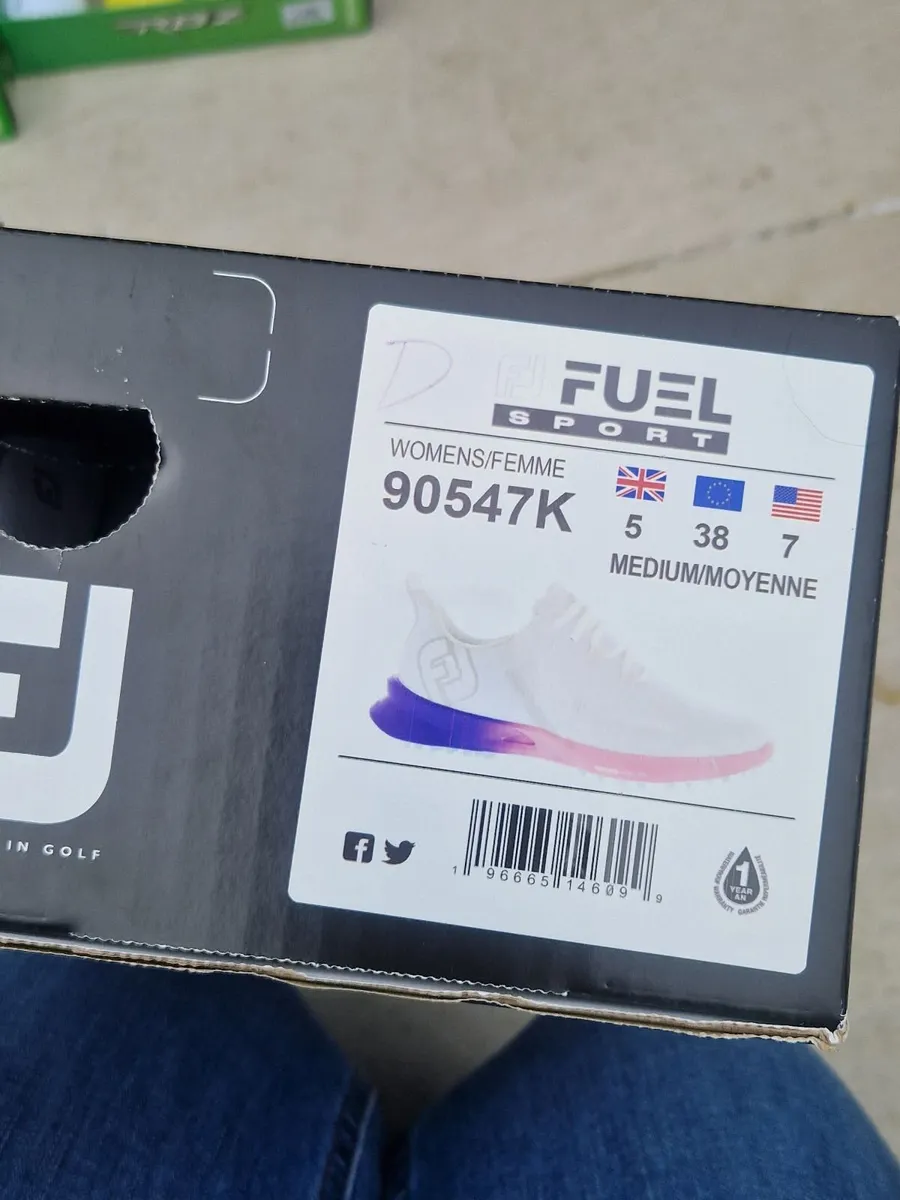 FOOTJOY womens, uk size 5, Fuel Sport Golf Shoes. - Image 2