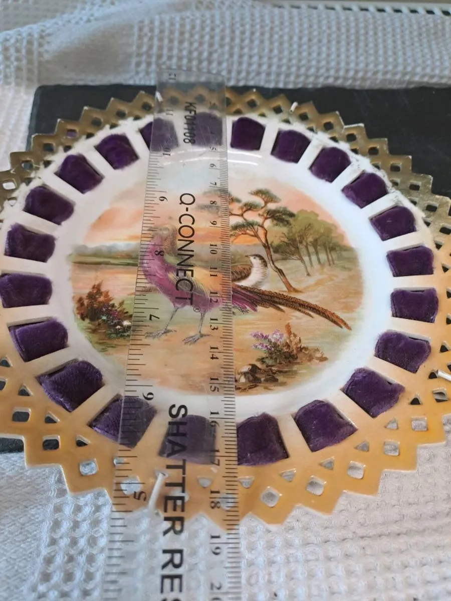 Vintage Decorative Pheasant Wall Plate - Image 4