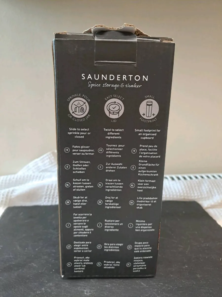 Cole & Mason Saunderton 5-Chamber Spice Storage - Image 4