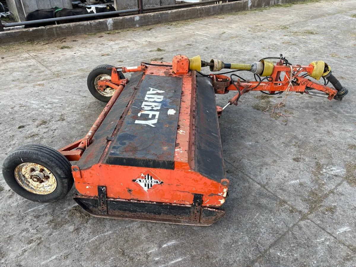 9ft Abbey Trailed topper good working order - Image 3
