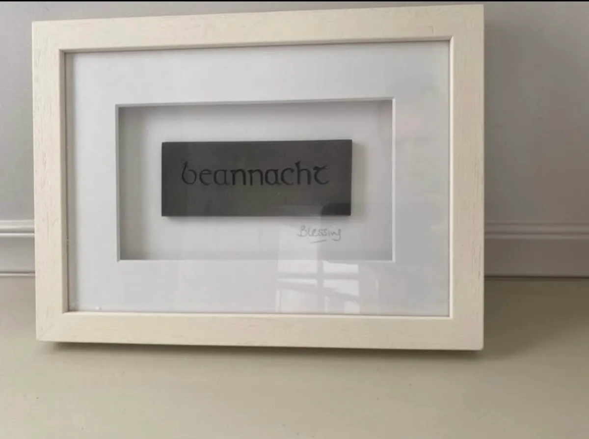 Framed greeting: Beannacht - Blessings - Image 2