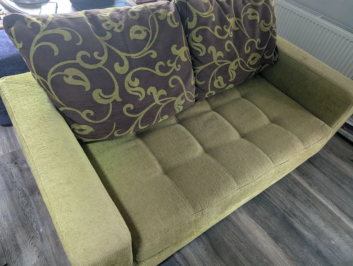 2x Two seater fama Sofas - Image 2