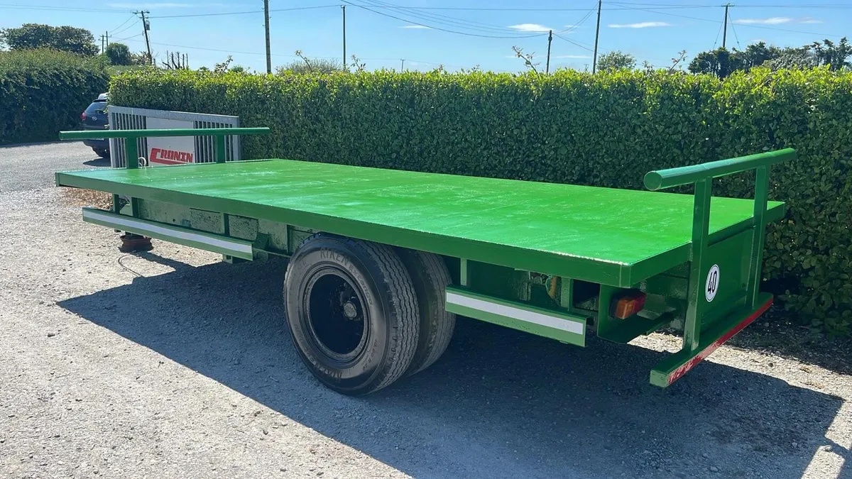 18ft bale trailer - Image 2