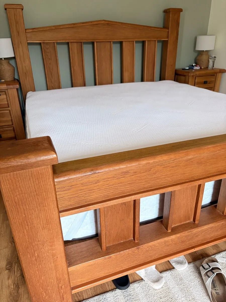 Superking Mattress 1 year old - Image 1