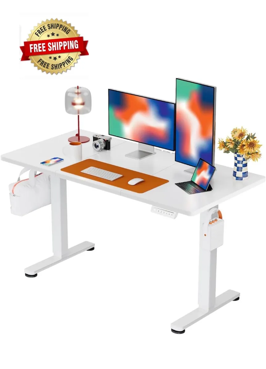 Electric Standing Desk Height Adjustable 120 x 60c - Image 1