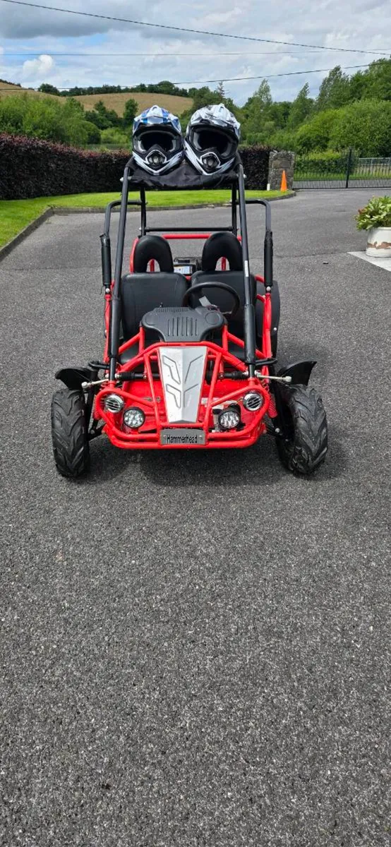 Hammerhead 208r mudhead with 2 helmets - Image 1