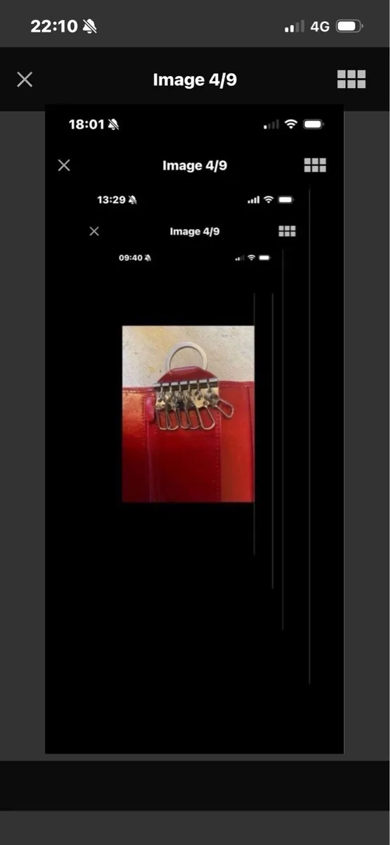 Leather  Key/Note/ coin wallet - Image 4