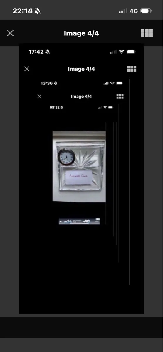 Waterford Crystal Desk Clock - Image 4