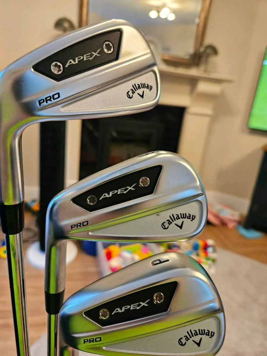 Callaway Apex Pro 24 Irons Left Handed - Image 4