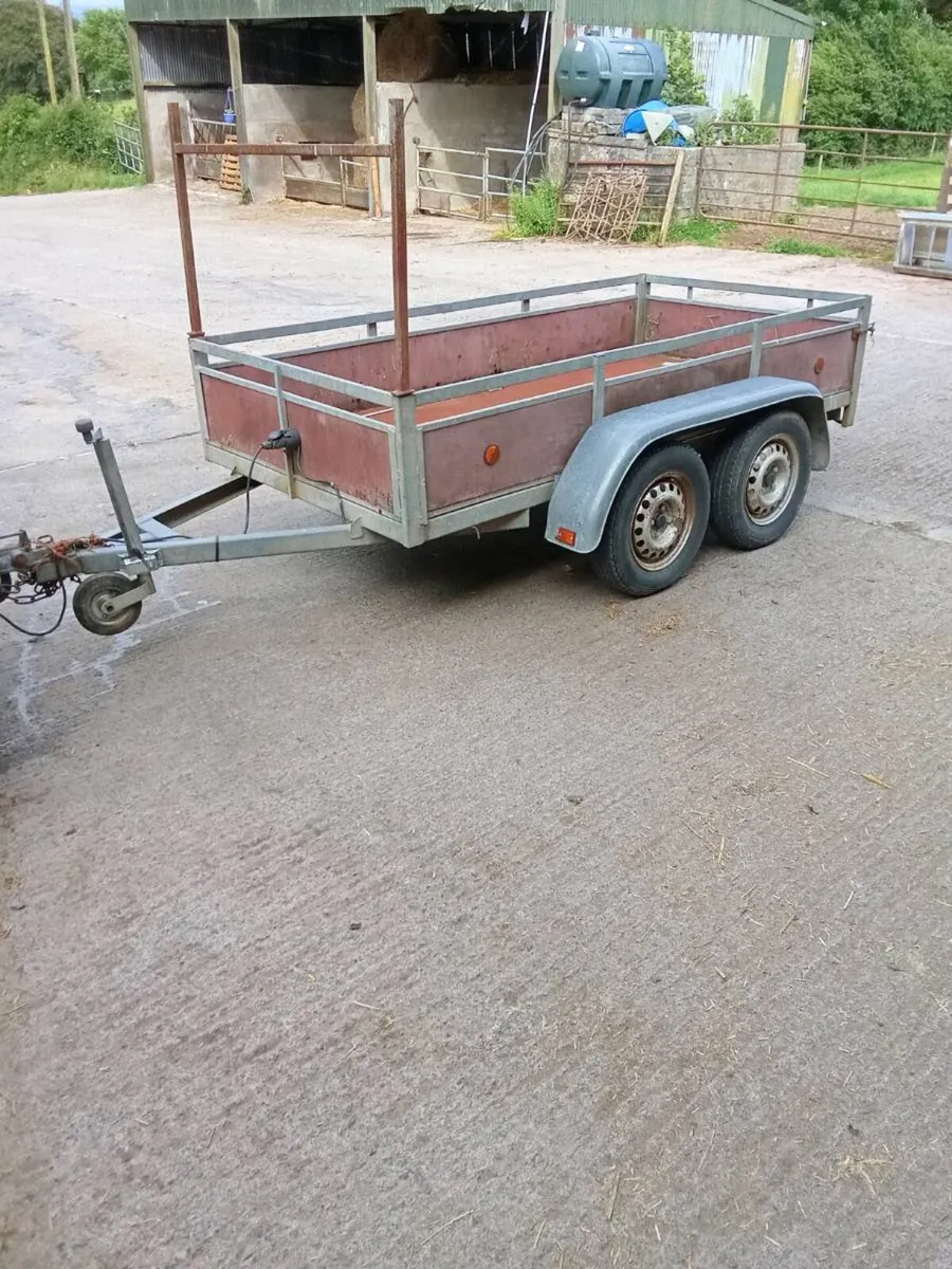 Twin axle car trailer - Image 1