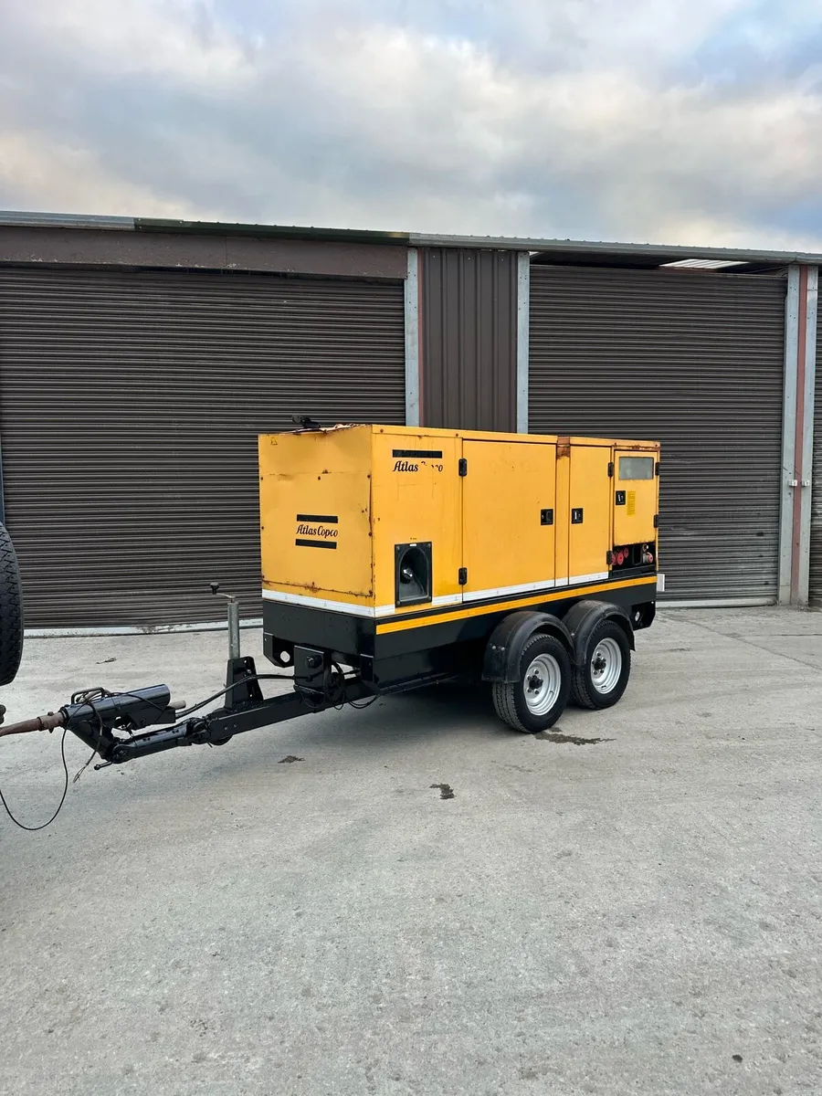 Fast Tow Atlas Copco QAS138 Generator 125KVA - Image 1