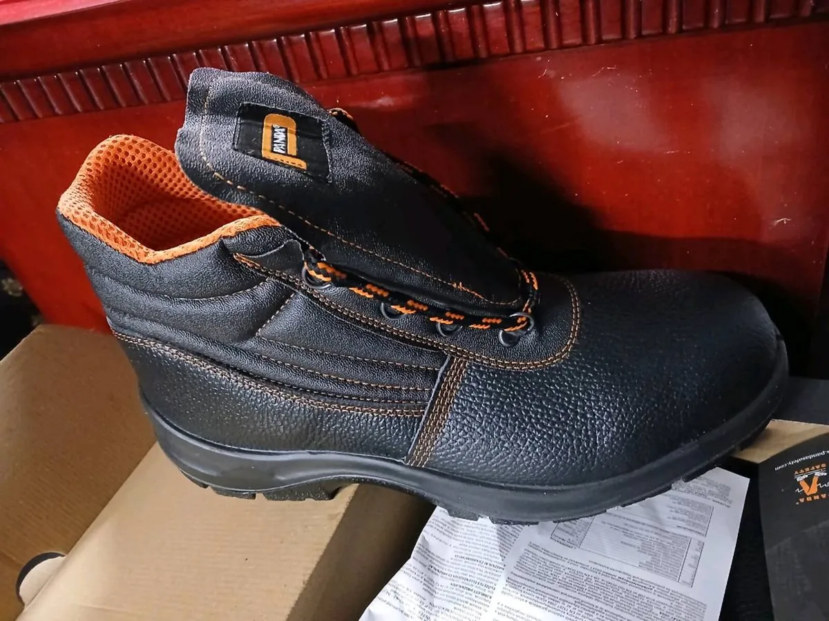 Panda steel toe cap work boots - Image 2