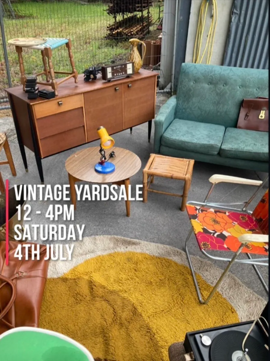 Vintage Furniture Yardsale - Image 1