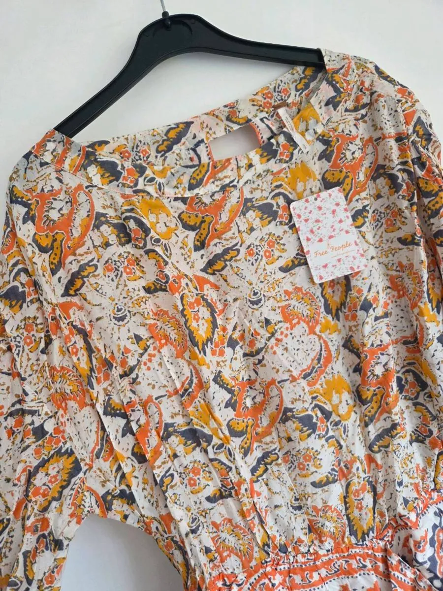 Small, Brand New Free People Boho Mini Dress - Image 2