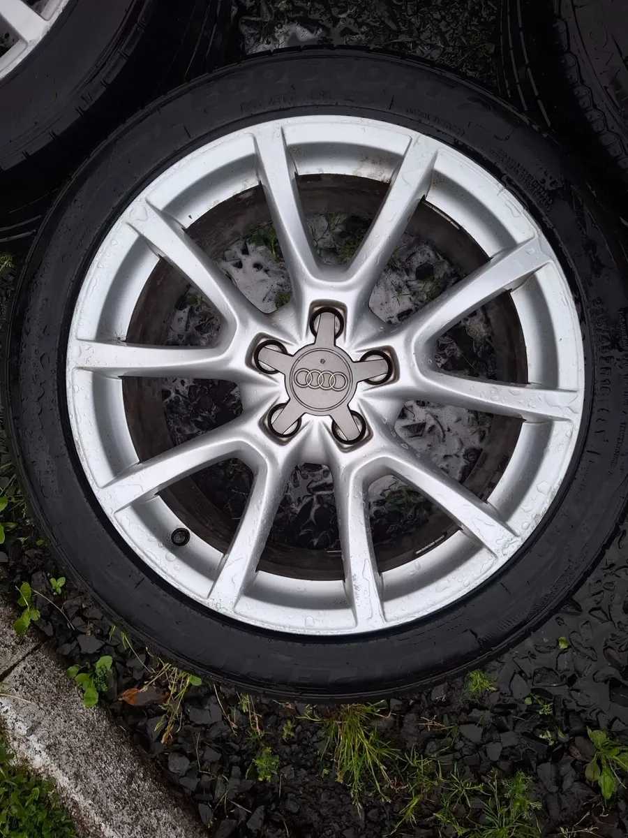 18" Genuine Audi S Line Alloys with tyres - Image 4