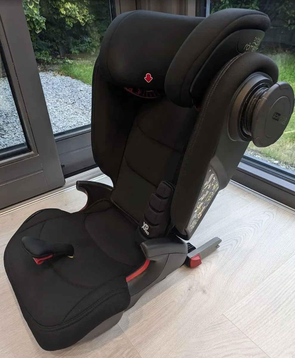 Britax Romer Kidfix III S XP & SICT Car Seat Black - Image 2