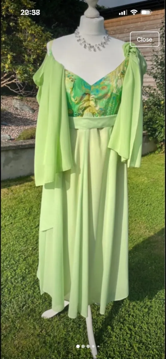 Occasion Dress & Shawl Size 12 - Image 1